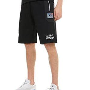 PUMA Men's BMW M Motorsport Street Sweat Shorts, Black, X-Large