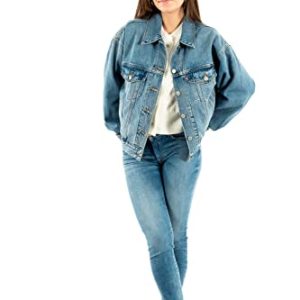 Levi's Damen 90s Trucker Jacke, Soft As Butter Mid, L EU