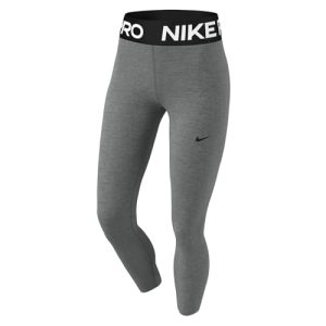 Nike Damen 7/8 Hose W Np 365 Tight 7/8 Hi Rise, Smoke Grey/Htr/Black/Black, DA0483-084, S