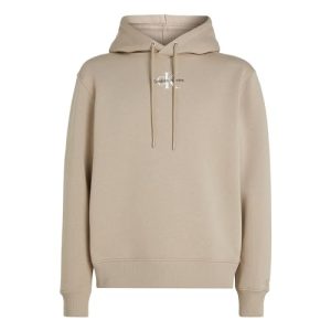 Calvin Klein Jeans Herren MONOLOGO J30J323749 Hoodies, Beige (Plaza Taupe), M