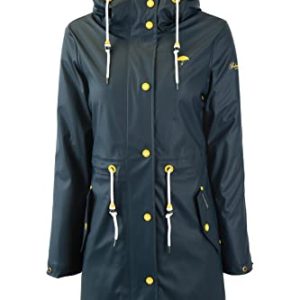 Schmuddelwedda Regenmantel mit Teddyfutter Damen 34323144 MARINE, S MARINE