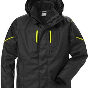 Fristads Airtech® Winterjacke 4058 Gtc - Größe 3XL - Schwarz/Warngelb