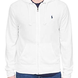 Ralph Lauren LSFZHOODM12-LONG Sleeve-Knit, weiß(White), Gr. L