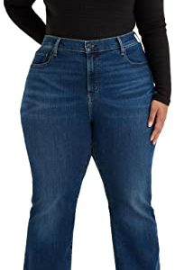 Levi's Damen Plus Size 725™ High Rise Bootcut Jeans, Blue Wave Dark Plus, 22 S