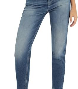 Tommy Jeans Damen MOM Slim UH BH1264 DW0DW17628 Jeanshosen, Denim, 33W / 30L