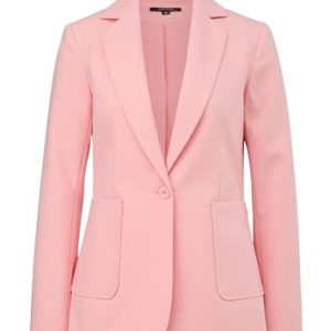 comma Blazer mit Herringbone Muster