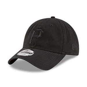 New Era Pittsburgh Pirates MLB Black On Black 9Twenty Cap - One-Size