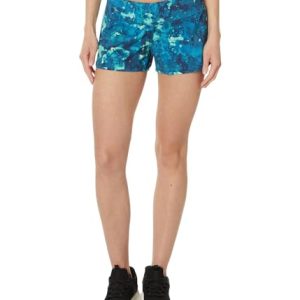 Smartwool Damen Active gefütterte Shorts, Twilight Blue Watercolor, Größe S