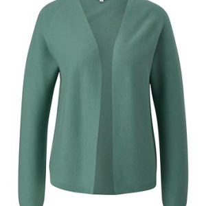 s.Oliver Damen 2144321 Strickjacke, Petrol 6575, 46