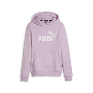 PUMA ESS Logo Hoodie TR G, Mädchen Schweiß, Grape Mist,