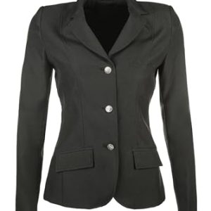 HKM 3341 Turnierjacket Marburg, Reitjacket Reitjacke schwarz Mädchen 164