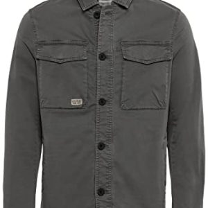 camel active Herren Indoorjacke Regular Fit Dunkelgrau menswear-62
