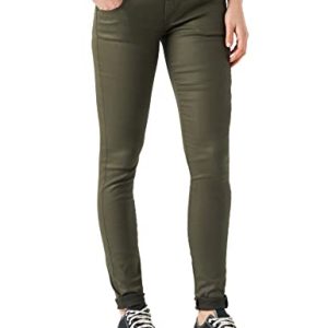 LTB Jeans Damen Julita X Jeans, Burnedolive Coated Wash 53513, 24W / 34L