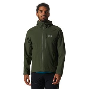 Mountain Hardwear Herren Stretch Ozonic Jacke Regenjacke, Surplus Green, X-Large