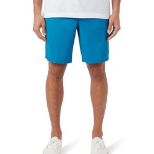 O'NEILL Herren 45,7 cm Camo Hybrid Shorts – wasserabweisende Herren-Shorts mit elastischem Bund und schnell trocknendem Stretch-Stoff, Bucht Blau | Trvlr Camino 18, Mittel