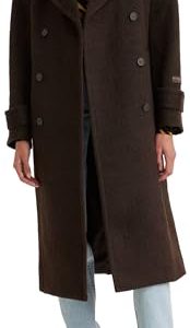 Levi's Damen Wooly Trench Coat , Mole, XS