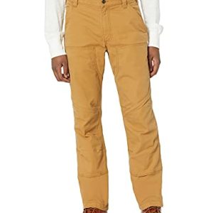 Carhartt Herren Rugged Flex Rigby Hose mit doppelter Vorderseite Arbeitshose, Hickory, 46W / 32L