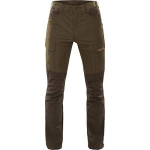 Härkila | Scandinavian Hosen | Professionelle Jagd Kleidung & Jagd Zubehör für Herren & Damen | Skandinavische Qualität Made to Last | Willow Green/Deep Brown, 52