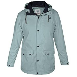 MADSea Herren Regenjacke Friesennerz 63077 Hellblau, Farbe:hellblau, Größe:XL