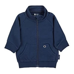 Sterntaler Jungen Baby-Jacke Meer Babyjacke, Marine, 68