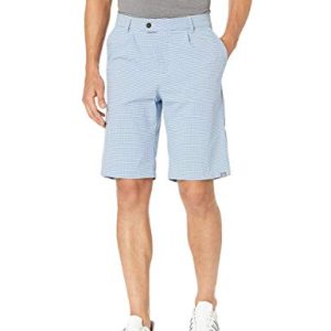 adidas Golf Herren Ultimate 365 Karomuster Shorts (Modell 2019), Herren, Shorts, Ultimate 365 Gingham Plaid Short, Tech Ink, 30