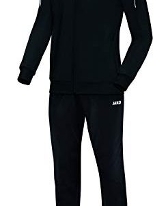 JAKO Kinder Trainingsanzug Polyester Classico, schwarz, 140, M9150