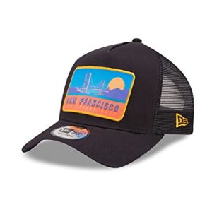 New Era San Francisco Truckercap blau verstellbar Snapback-Verschluss Patch Cap - One-Size