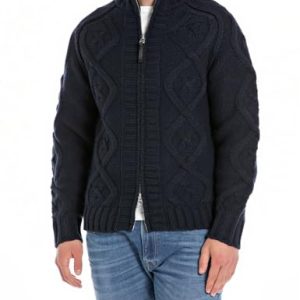 Replay Herren Strickjacke Reißverschluss