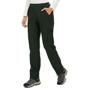 H4409 Outdoor-Skihose mit Fleece gefüttert, winddicht, wasserdicht - - Klein