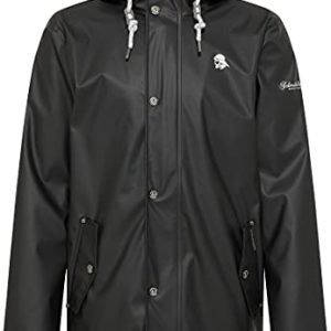 Schmuddelwedda Regenjacke Herren 36318575 Schwarz, XL Schwarz