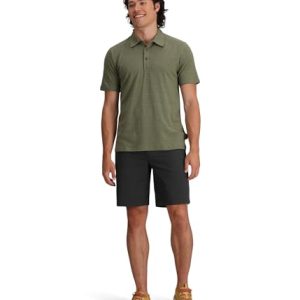 Royal Robbins Vacationer Polo, Fiddlehead Stripe, Mittel