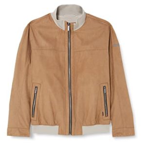 bugatti Herren 377100-39018 Jacken, taupe-60, 24 EU