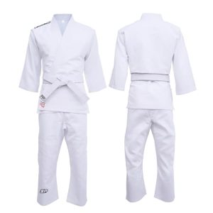 Starpro Kinder Judo Kampfsport Anzug Geeignet als Karate Kostüm Kinder, Karateanzug Kinder weiß, Taekwondo Anzug Kinder, Karate Anzug Kinder weiß, Judo Anzug für Kinder, Jujitsu Anzug Kinder