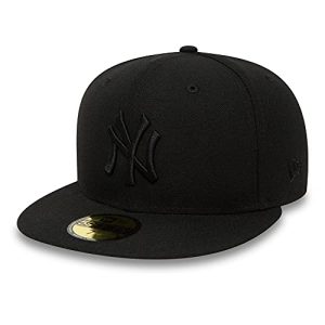 New Era New York Yankees Cap 59Fifty Basecap Baseball Fitted Kappe MLB BoB schwarz - 8-64cm (XXL)