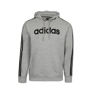 adidas Men's Essential 3-Stripe Logo Hoodie