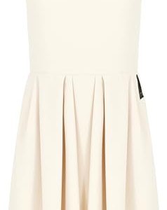 Armani Exchange Women's Sleeveless Milano Edition Dress Casual Dress,Beige,8