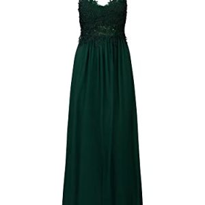 APART Fashion Damen Kleid Dress, Emerald, 36 EU
