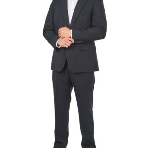 Mill&Tailor Herren Anzug in Marine mit Streifen Größe 29 I Sakko & Anzughose I 2-teiliger Herrenanzug I Modern & Sportlich I Übergrößen gerechte Passform I Jackett & Hose für Herren