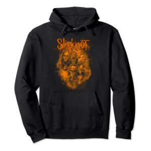 Slipknot Official Wir sind nicht dein Kind Orange Pullover Hoodie