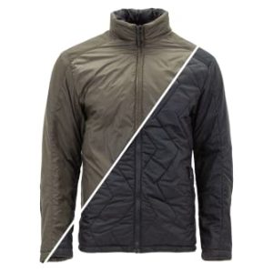 Carinthia T2D Jacket Outdoor Wende-Jacke Herren, schnell trocknende Funktionsjacke Wander-Windbreaker (XXL, Olive/Black)