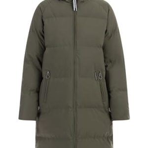 Schmuddelwedda Wattierter Wintermantel Damen 34326708 Militäroliv, S Militäroliv