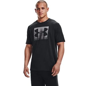 Under Armour Herren UA BOXED SPORTSTYLE, atmungsaktives Sportshirt, schnelltrocknendes Funktionsshirt mit loser Passform