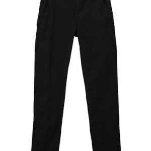 s.Oliver Jungen Chino: Hose mit Dobby-Struktur 2132245,schwarz,164/BIG