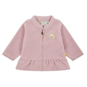 Steiff Baby-Mädchen Fleecejacke Jacke, Pale Mauve, 062