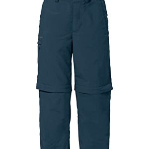 VAUDE Unisex Kinder Kids Detective Antimos Zo Pants Hose, Dark Sea Uni, 110-116 EU