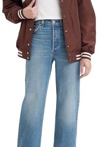 Levi's Damen Ribcage Full Length Jeans, Dance Around, 26W / 32L