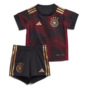 adidas Unisex Baby Minikit (App) Dfb A Baby, Black, HF1478, 80