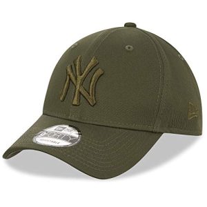 New Era New York Yankees Cap 9forty Snapback Verstellbar Basecap MLB Kappe Baseball Oliv - One-Size