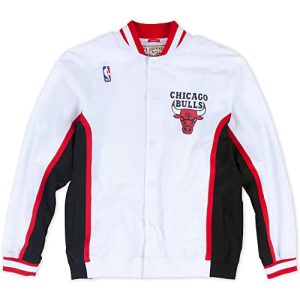 Mitchell & Ness Authentic Warm Up Jacket - Chicago Bulls, XXL