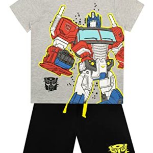 Transformes Jungen T-Shirt und Shorts Set Optimus Prime Mehrfarbig 116